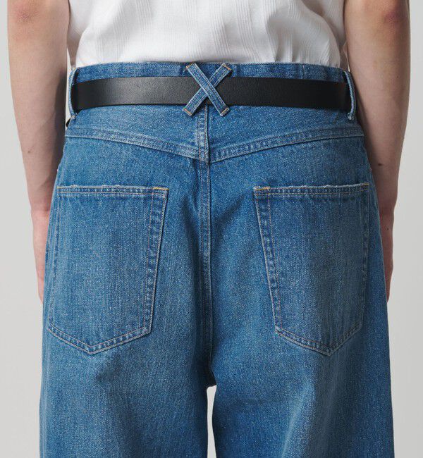 MONKEY TIME「ネップ デニム バギー パンツ」|チノ|