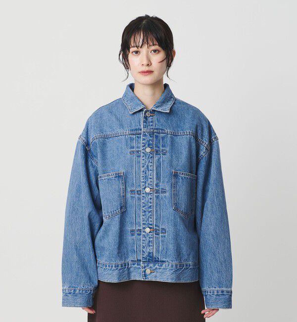 BEAUTY&YOUTH UNITED ARROWS「【WEB限定】ルーズ デニムジャケット」|デニムジャケット|