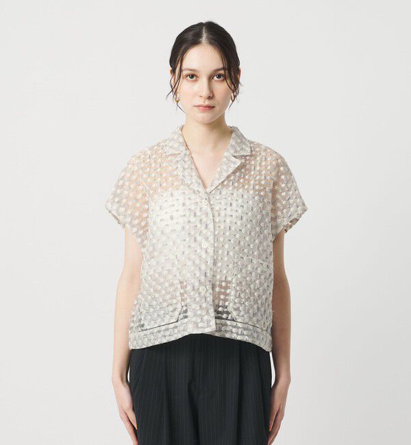 BEAUTY&YOUTH UNITED ARROWS「シアージャガード ショートスリーブ シャツ」|シャツ・ブラウス|