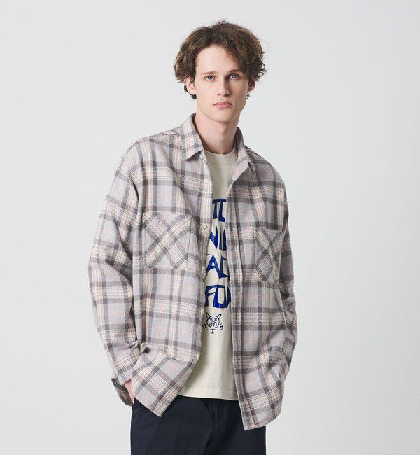 California General Store「＜CGS.＞コットン ネル チェック シャツ」|シャツ・ブラウス|