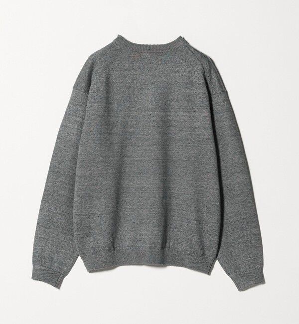 BEAUTY&YOUTH UNITED ARROWS「ハイブリッド リネン クルーネック ニット ウォッシャブル」|ニット・セーター|