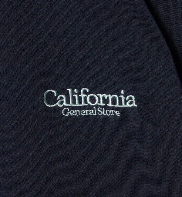 California General Store「＜CGS.＞オーガニック コットン ロングスリーブ ロゴ Tシャツ」|Tシャツ・カットソー|