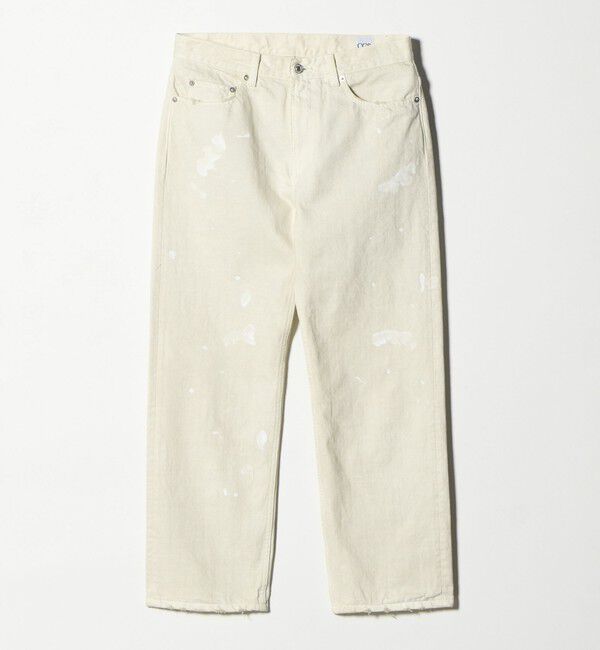 California General Store「＜CGS.＞オーガニックコットン ダスティー ホワイト デニム パンツ」|デニム|