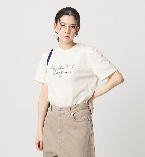 BEAUTY&YOUTH UNITED ARROWS「コットン ロゴ Tシャツ」|Tシャツ・カットソー|