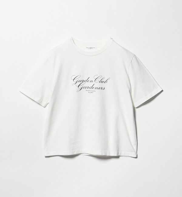 BEAUTY&YOUTH UNITED ARROWS「コットン ロゴ Tシャツ」|Tシャツ・カットソー|