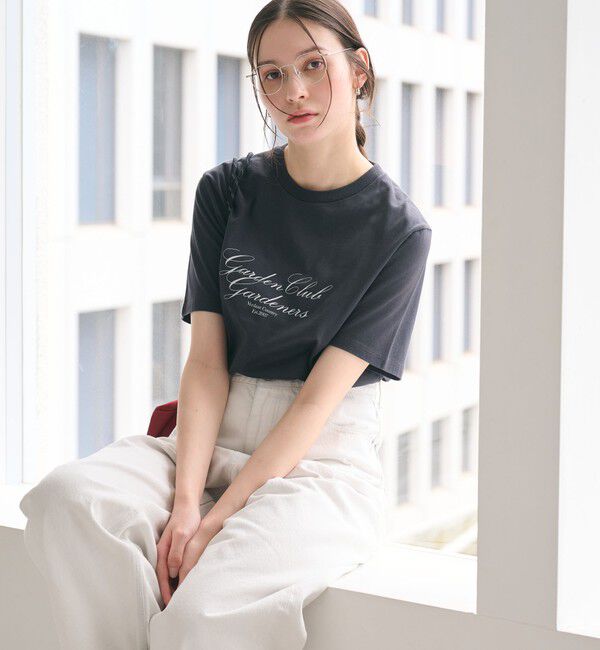 BEAUTY&YOUTH UNITED ARROWS「コットン ロゴ Tシャツ」|Tシャツ・カットソー|