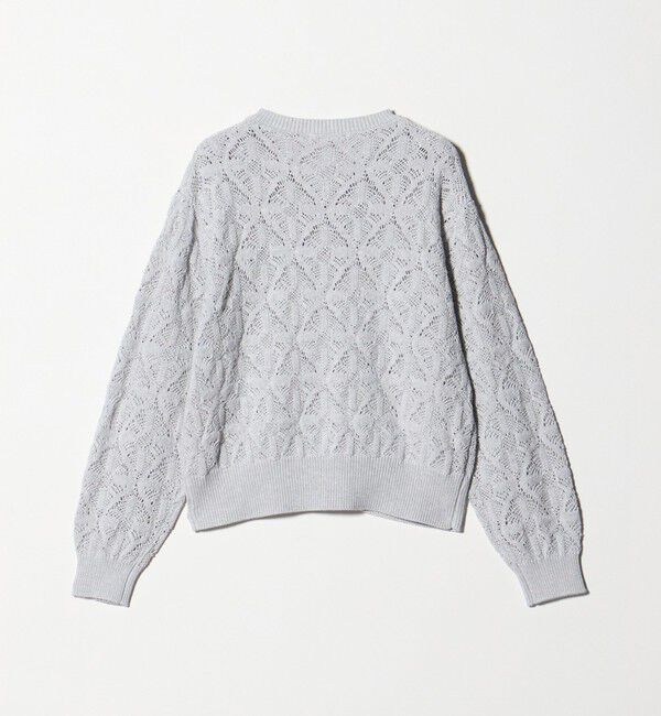 BEAUTY&YOUTH UNITED ARROWS「【WEB限定 Wardrobe DAILY MINIMAL】レース ジップカーディガン ウォッシャブル」|カーディガン|