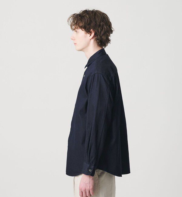 BEAUTY&YOUTH UNITED ARROWS「7.5oz サテンデニム レギュラー グランデ シャツ GRANDE型」|シャツ・ブラウス|