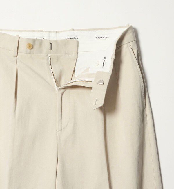 STEVEN ALAN「＜Steven Alan＞ グレース ツイル イン ツープリーツ ドレス トラウザーズII」|チノ|
