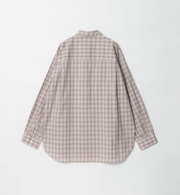 STEVEN ALAN「＜Steven Alan＞ C/L/S オンブレー チェック レギュラーカラー シャツ LOOSE」|シャツ・ブラウス|