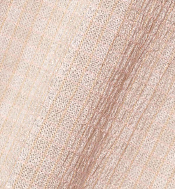 BEAUTY&YOUTH UNITED ARROWS「シャーリング チェック ジップシャツ」|シャツ・ブラウス|