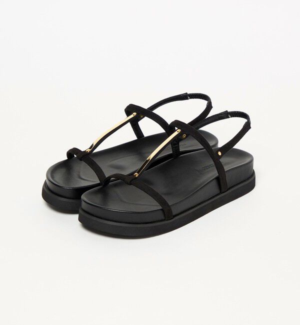 BEAUTY&YOUTH UNITED ARROWS「メタルプレート プラットフォーム サンダル」|サンダル|