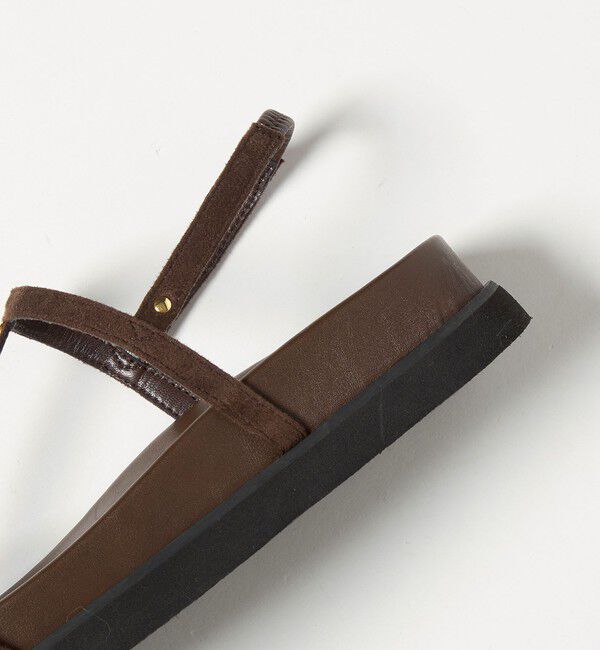 BEAUTY&YOUTH UNITED ARROWS「メタルプレート プラットフォーム サンダル」|サンダル|