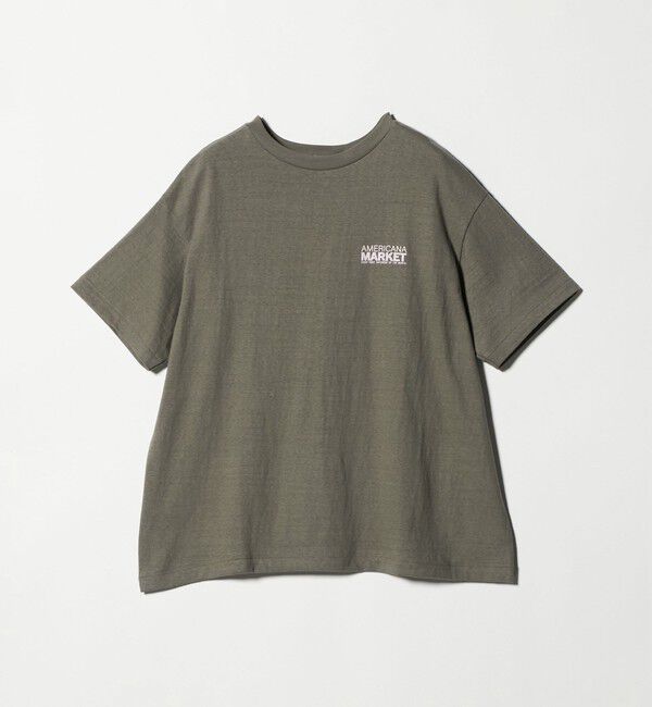 BEAUTY&YOUTH UNITED ARROWS「＜Americana＞ロゴ ショートスリーブ Tシャツ」|Tシャツ・カットソー|