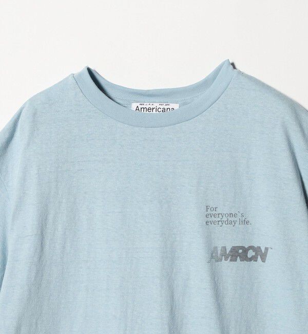 BEAUTY&YOUTH UNITED ARROWS「＜Americana＞ロゴ ショートスリーブ Tシャツ」|Tシャツ・カットソー|