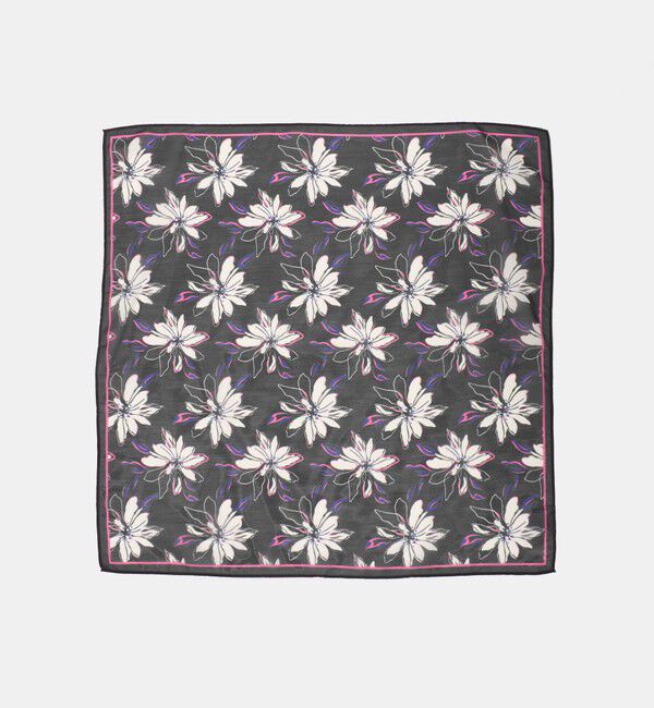 BEAUTY&YOUTH UNITED ARROWS「フラワー柄 スカーフ」|バンダナ・スカーフ|