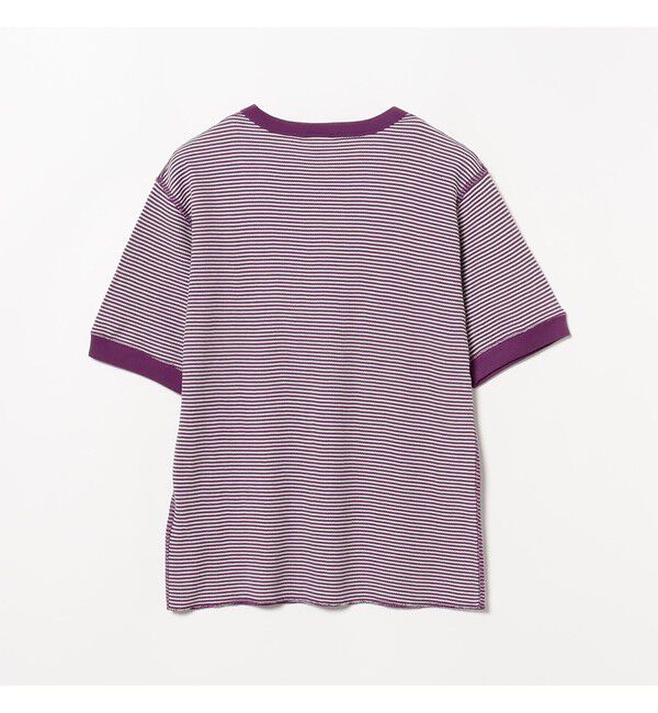 BEAMSBOY「【別注】Healthknit / ワッフル ボーダー Tシャツ」|Tシャツ・カットソー|
