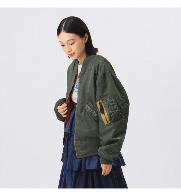 BEAMSBOY「【別注】BUZZ RICKSON'S / L2B H-TYP」|ブルゾン・スタジャン|