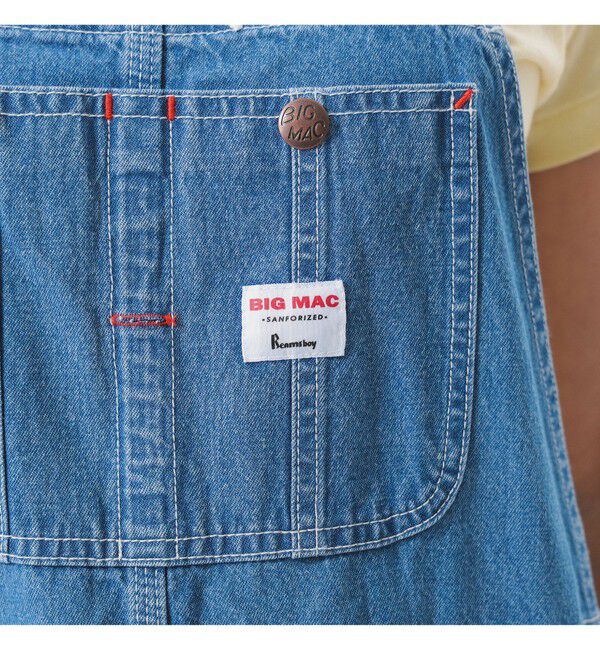 BEAMSBOY「【別注】BIGMAC / デニム オーバーオール 25SS」|オールインワン|