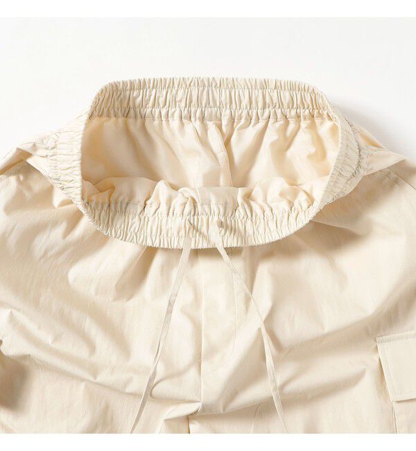 Ray BEAMS 「ストラップ カーゴ ワイド パンツ」|チノ|