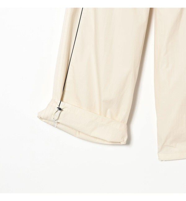 Ray BEAMS 「ストライプ キリカエ トラックパンツ」|チノ|