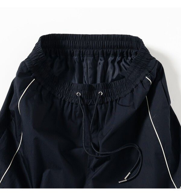 Ray BEAMS 「ストライプ キリカエ トラックパンツ」|チノ|