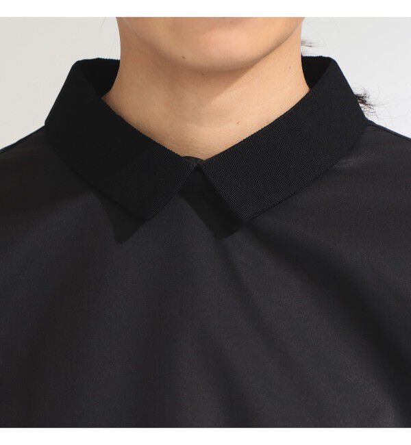 Demi-Luxe BEAMS 「グログラン カラー ブラウス」|シャツ・ブラウス|