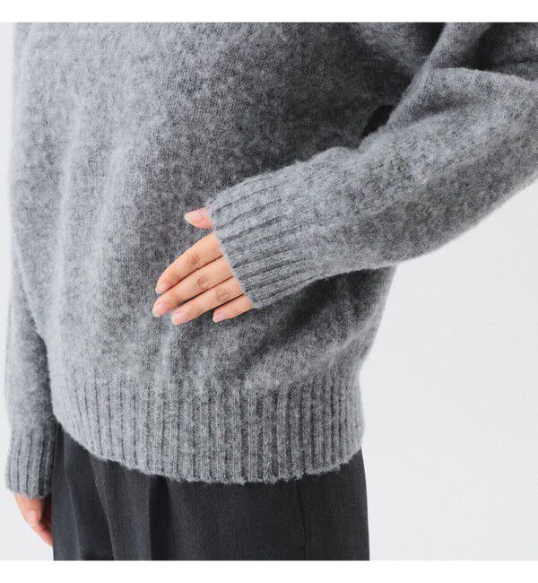 BEAMSBOY「【別注】Nor&rsquo;Easterly / シェットランド シャギー クルーネック 25FW」|ニット・セーター|