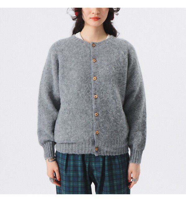BEAMSBOY「【別注】Nor&rsquo;Easterly / シェットランド シャギー カーディガン 25F」|ニット・セーター|