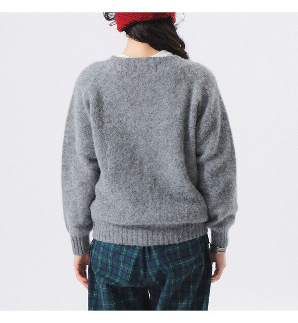 BEAMSBOY「【別注】Nor&rsquo;Easterly / シェットランド シャギー カーディガン 25F」|ニット・セーター|