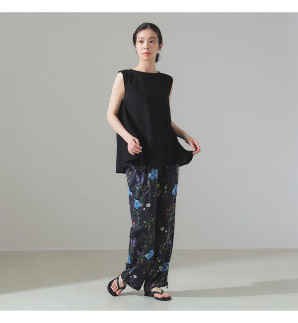 Demi-Luxe BEAMS 「ラッセルメッシュ ノースリーブ プルオーバー」|Tシャツ・カットソー|