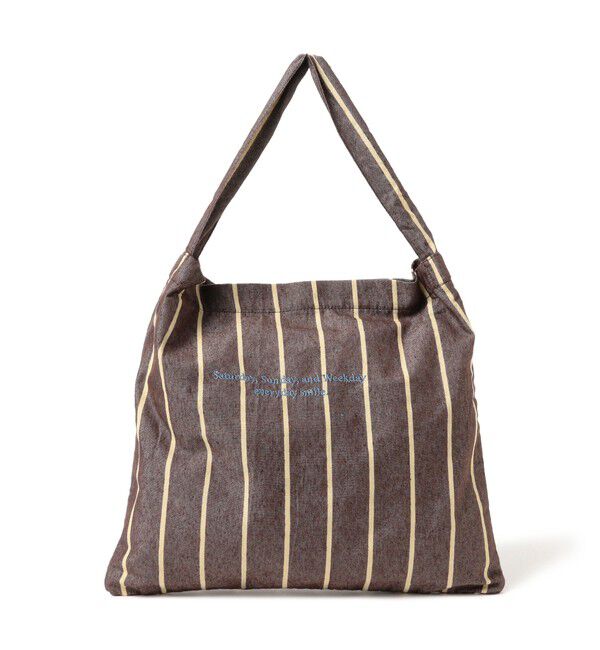 Ray BEAMS 「【WEB限定】beej / ワンショルダー バッグ ストライプ」|トートバッグ|