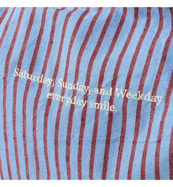 Ray BEAMS 「【WEB限定】beej / ワンショルダー バッグ ストライプ」|トートバッグ|