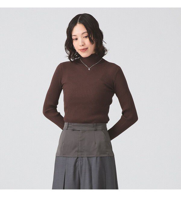 Ray BEAMS 「14ゲージ リブ タートル ネック ニット」|ニット・セーター|