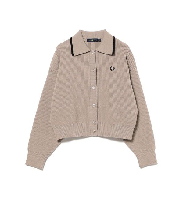 Ray BEAMS 「【別注】FRED PERRY / Tipped Collar Cardigan」|ニット・セーター|