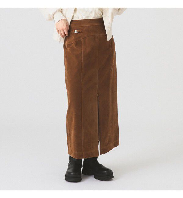 Ray BEAMS 「フロッキー ジップ スリット スカート」|スカート|