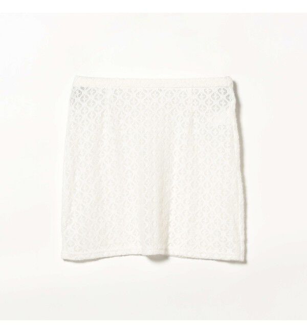 Ray BEAMS 「レース スカート セット フレア パンツ」|チノ|