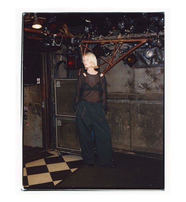 BEAMSBOY「maturely / メッシュ トップ ロングスリーブ」|シャツ・ブラウス|