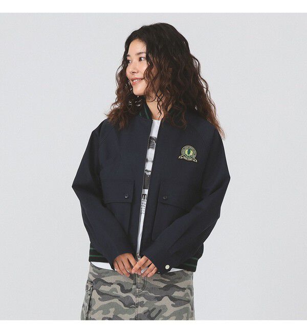 Ray BEAMS 「【別注】FRED PERRY / Tennis Bomber Jacket」|ブルゾン・スタジャン|