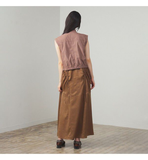 Ray BEAMS 「スタンドカラー ジップ ベスト」|ベスト・ジレ|