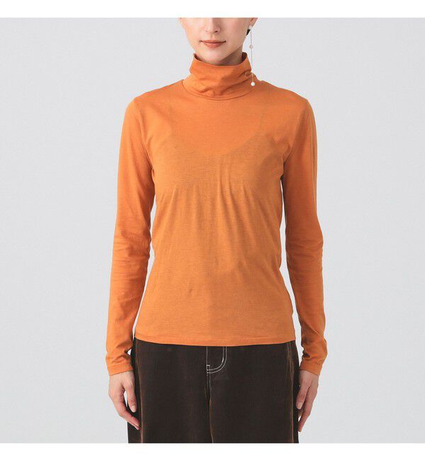 Ray BEAMS 「ソフト 天竺 タートルネック トップス」|その他|