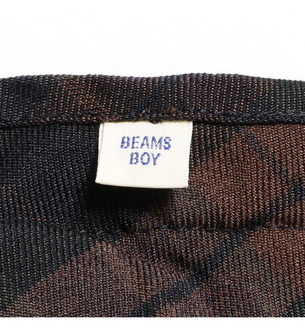 BEAMSBOY「フリル ストール」|マフラー|