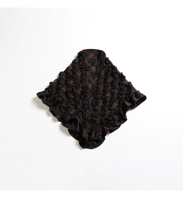 BEAMSBOY「フリル ストール」|マフラー|