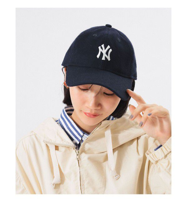 BEAMSBOY「【別注】NEW ERA / メルトン 940 MLB キャップ」|その他|NAVY