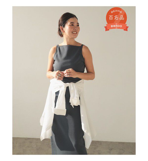 Demi-Luxe BEAMS 「ヘルシー ニット キャミソール .M」|ニット・セーター|DARK.GREY