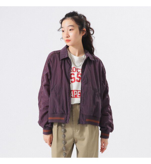 BEAMSBOY「バーシティー ブルゾン」|ブルゾン・スタジャン|