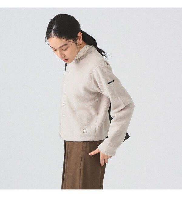 Ray BEAMS 「ORCIVAL / フリース クルーネック カーディガン」|カーディガン|