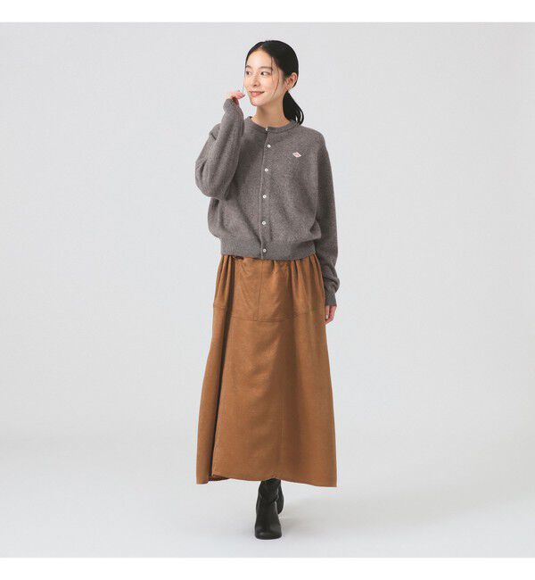 Ray BEAMS 「DANTON / LAMBS WOOL CREWNECK CARDIGAN」|カーディガン|