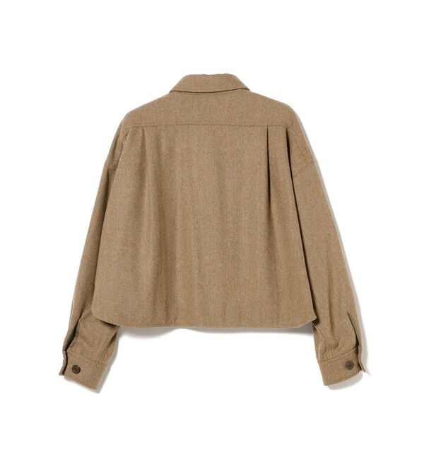 BEAMSBOY「ショート ヘリンボーン CPO ジャケット」|ブルゾン・スタジャン|