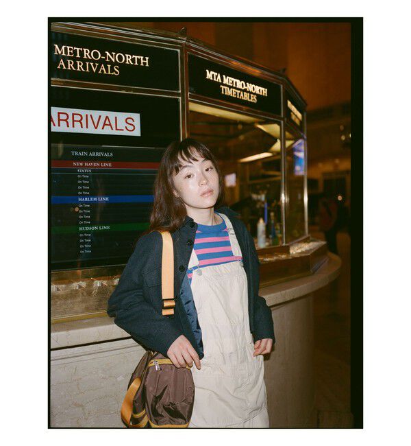 BEAMSBOY「ショート ヘリンボーン CPO ジャケット」|ブルゾン・スタジャン|